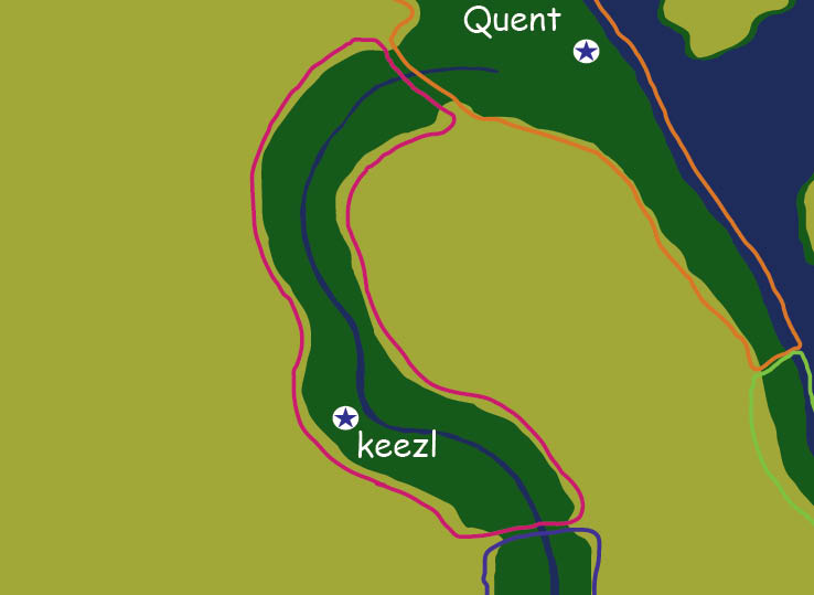Map of the nation of Keezl
