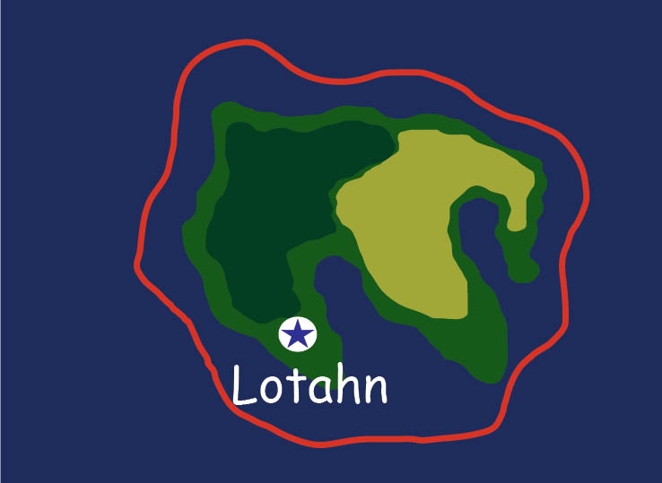 Map of the nation of Lotahn