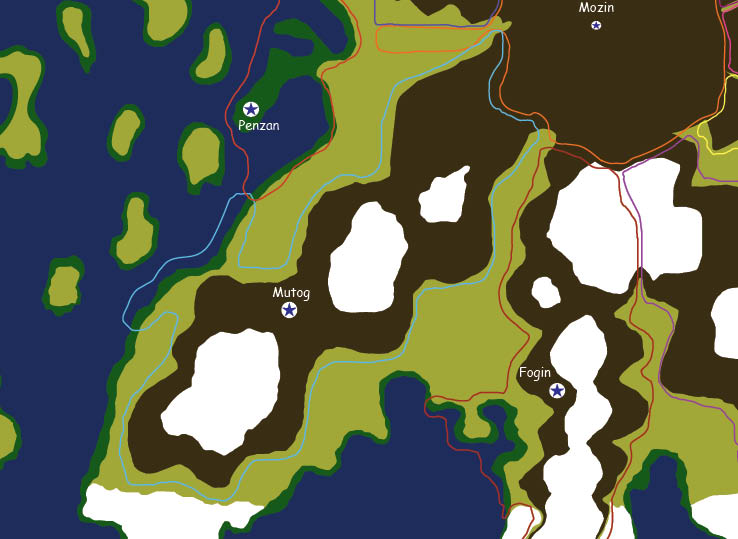 Map of the nation of Mutog